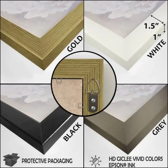 Designart "African American Harlem City" African American Framed Wall Art Prints {6}