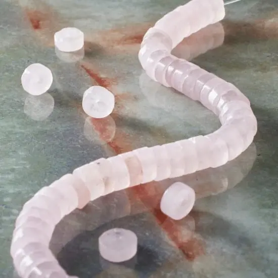 Rose Quartz Heishi Beads by Bead Landing&trade; {3}