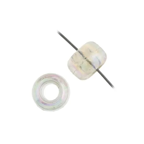 John Bead 9mm Transparent Pony Beads, 1,000ct. Crystal Iris {5}