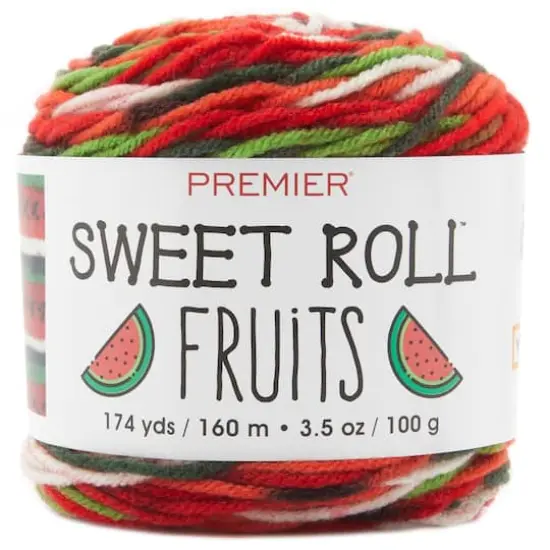 Premier&reg; Sweet Roll&trade; Fruits Yarn Watermelon {1}