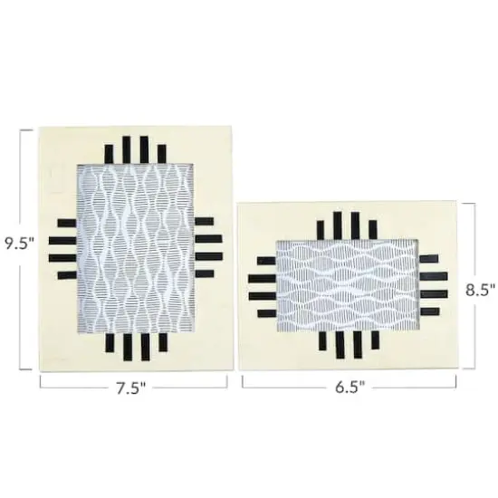 Hello Honey&reg; 2 Pack Cream Photo Frame {9}