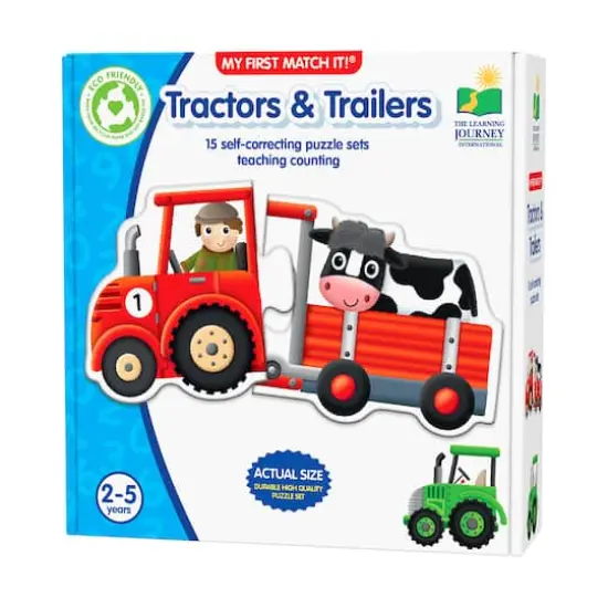 My First Match It! - Tractors & Trailers {1}