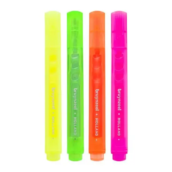 Bruynzeel Neon Colors 4 Highlighter Set {4}