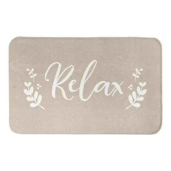 Neutral Relax Bath Mat {1}