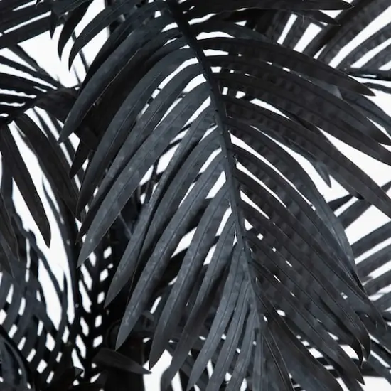 6ft. Artificial Halloween Black Golden Cane Tree {5}