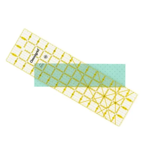 Omnigrid&reg; 4" x 14" Rectangle Quilting & Sewing Ruler {5}
