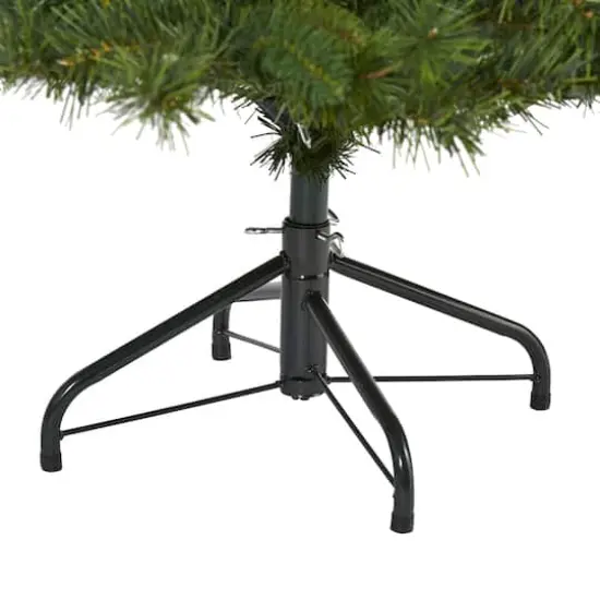 6ft. Pre-Lit Wyoming Mixed Pine Artificial Christmas Tree, Clear LED Lights {5}