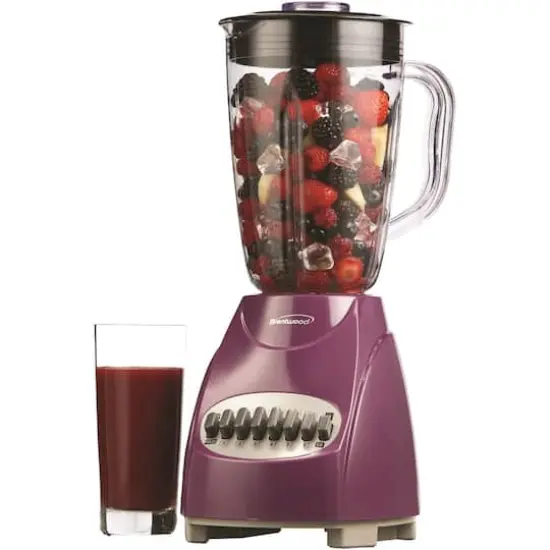 Brentwood 50oz. Pulse Electric Blender With Plastic Jar {3}