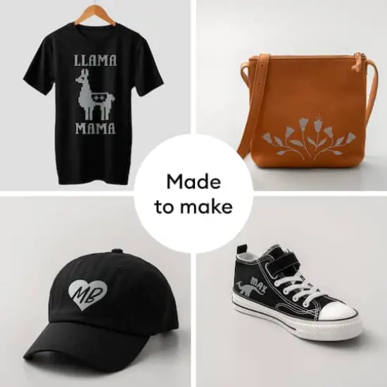 Cricut&reg; 12" x 24" Iron-On Silver {5}