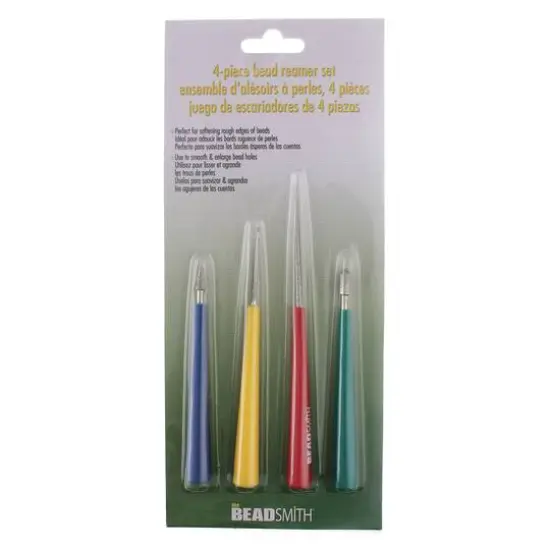 The Beadsmith&reg; 4 Piece Bead Reamer Set {7}
