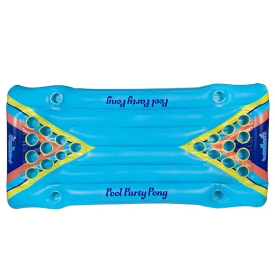 PoolCandy 5ft. Inflatable Pool Party Pong Game {1}