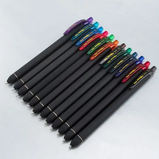 Pentel&reg; EnerGel 0.7mm Assorted Colors Kuro Liquid Gel Pen Set {5}