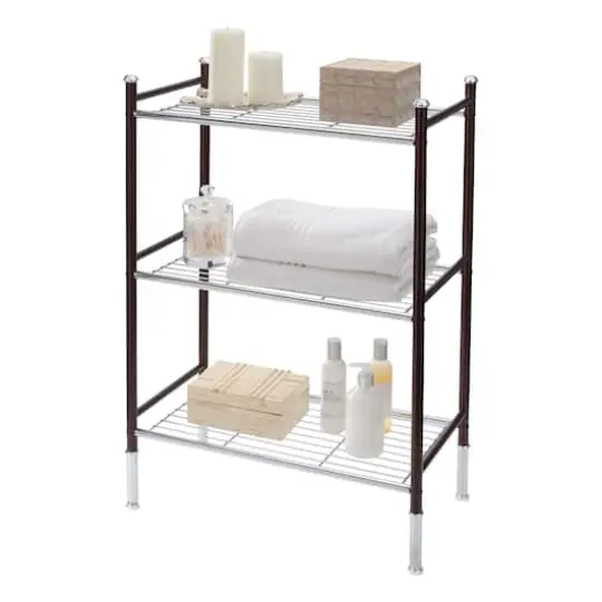 Organize It All Duplex 3 Tier Freestanding Wire Rack {3}