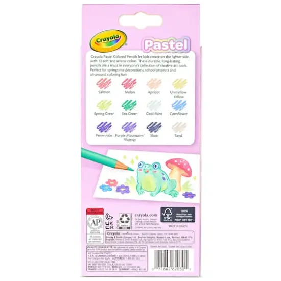 Crayola&reg; Pastel Colored Pencils, 12 Packs of 12 {5}