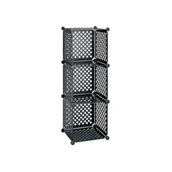 Organize It All Black Stacking Cubes, 4ct. {6}