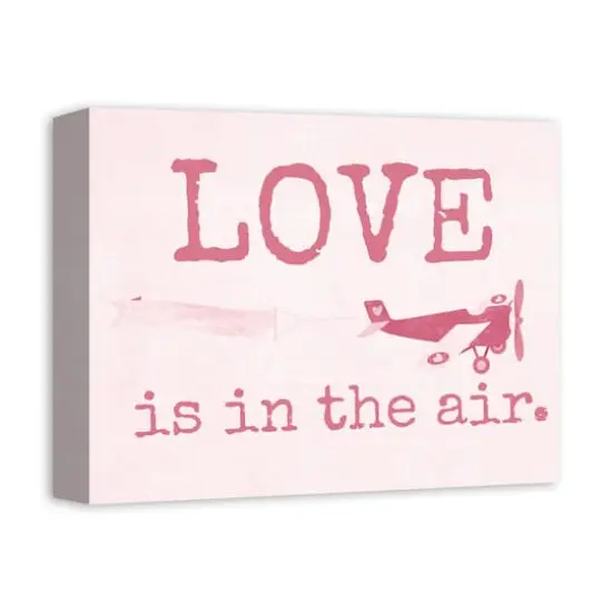 Love Is In The Air 14" x 11' Canvas Wall Art {3}