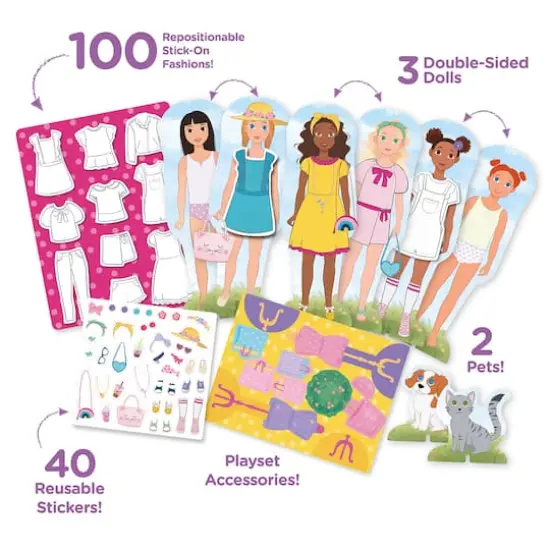 Educational Insights&reg; Papercraft Sweet Boutique Paper Dolls Kit {3}