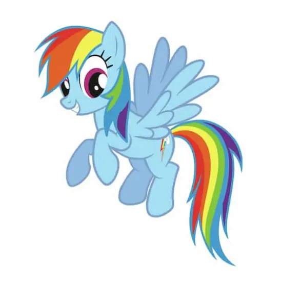 RoomMates My Little Pony Rainbow Dash Peel & Stick Giant Decal {3}