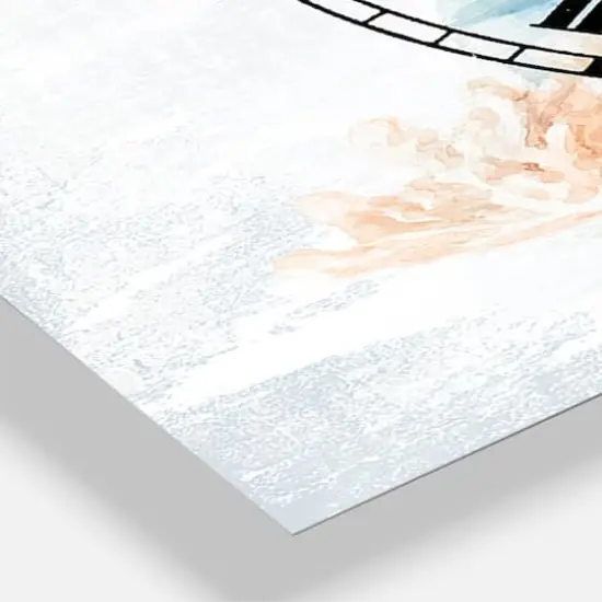 Designart Cottage Florals II 3 Panel Farmhouse Wall Clock {4}