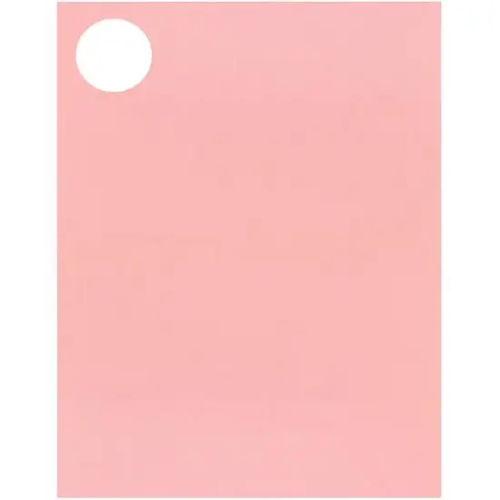 JAM Paper Circular Seal & Rectangular Mailing Address Label Combo Set Baby Pink {7}