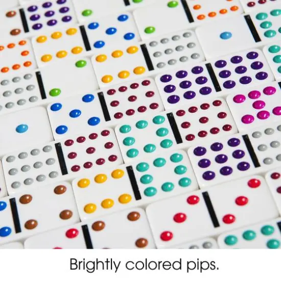 Toy Time Mexican Dominos Train Style Set {4}