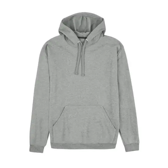 Fruit of the Loom Eversoft Fleece Pullover HoodieGrey Heather {1}