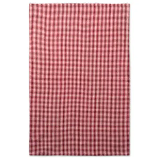 DII&reg; Red Check & White Merry Christmas Dishtowel Set {12}