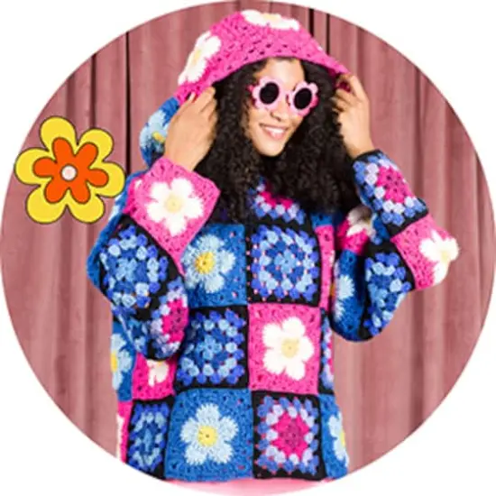 3 Pack Red Heart&reg; All In One Flower Power&trade; Yarn Hyacinth Bucket {12}