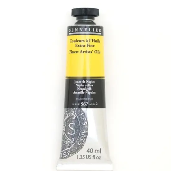 Sennelier Artists' Oil Color, 40mL 567 Naples Yellow S2 {1}