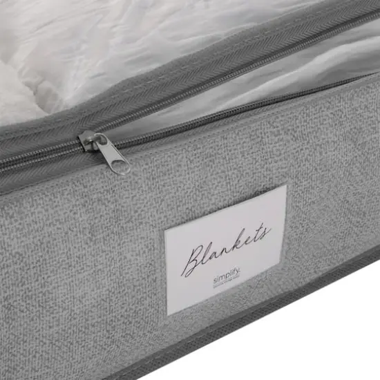 Simplify Under the Bed Storage Bag, 2ct. Gray {8}