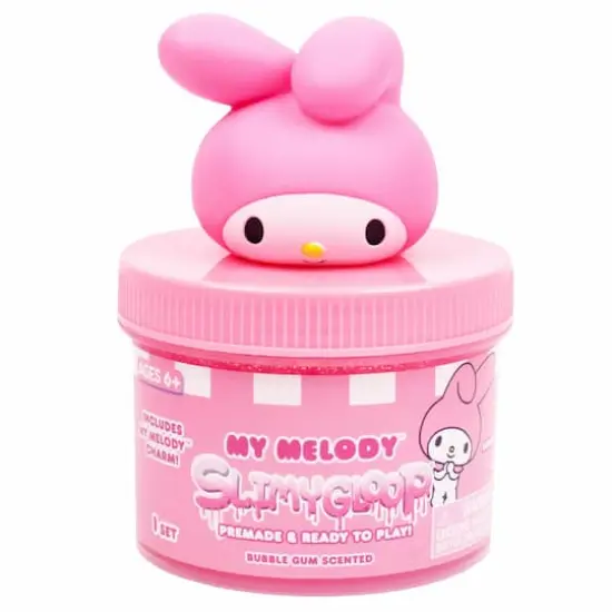 My Melody&trade; SlimyGloop&reg; 8oz. Pink Bubblegum Scented Slime {2}