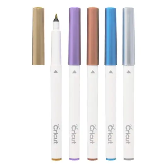 Cricut&reg; Metallic Med Point Pen Set, 5 Pieces {1}