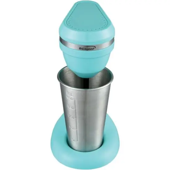 Brentwood 15oz. Turquoise Classic Milkshake Maker {7}