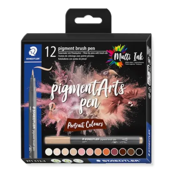 STAEDTLER&reg; Pigments Arts Portrait Brush Pen Set {1}