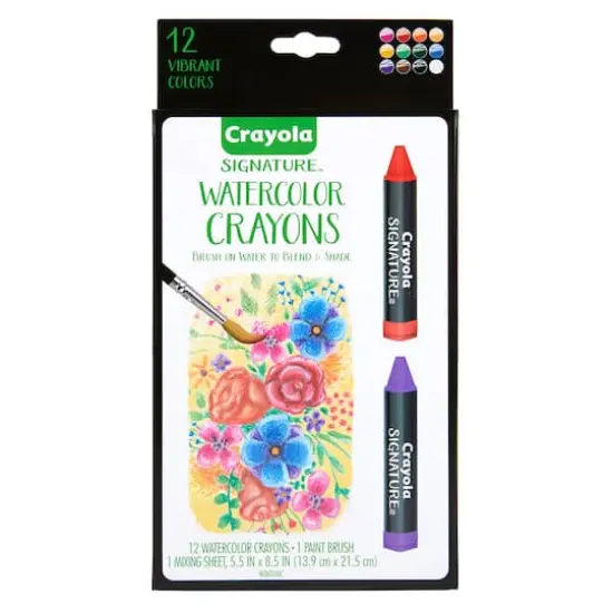 Crayola&reg; Signature Watercolor Crayons {3}