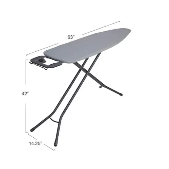 Household Essentials Matte Black Ultra Ironing Board {5}