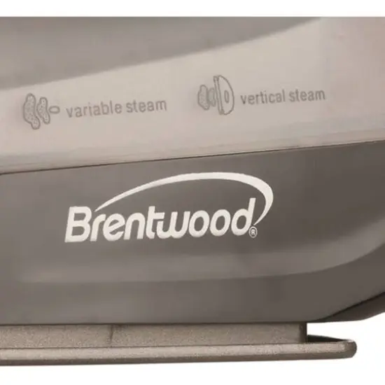 Brentwood&reg; Nonstick Steam Iron Red {8}