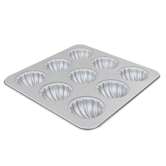 Martha Stewart 11" 9-Cup Carbon Steel Madeline Pan {6}