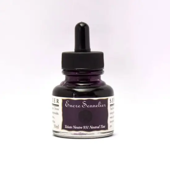 Sennelier Drawing Ink, 30mL Neutral Hue {1}