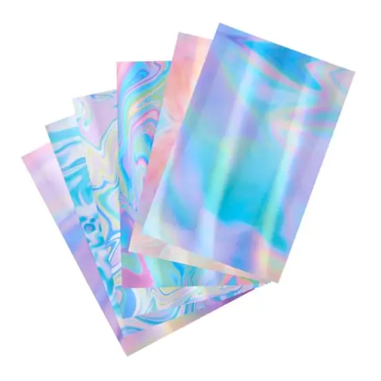 4.5" x 7" Holographic Foil Cardstock Paper Pad by Recollections&trade;, 48 Sheets {4}