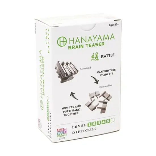 Hanayama Level 5 Cast Puzzle - Rattle {6}