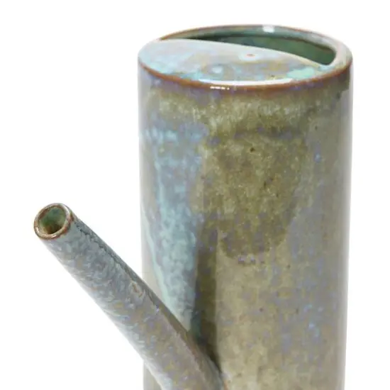 Hello Honey&reg; 8" Stoneware Watering Can with Reactive Glaze Finish {3}