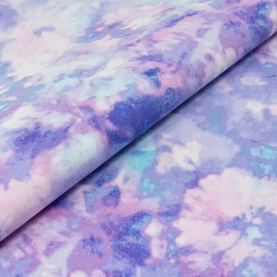 SINGER Purple Pink Blender Cotton Fabric {3}