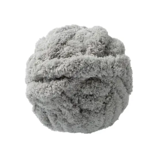 Fluffy Chenille&trade; Yarn by Loops & Threads&reg; Mirage Grey {4}