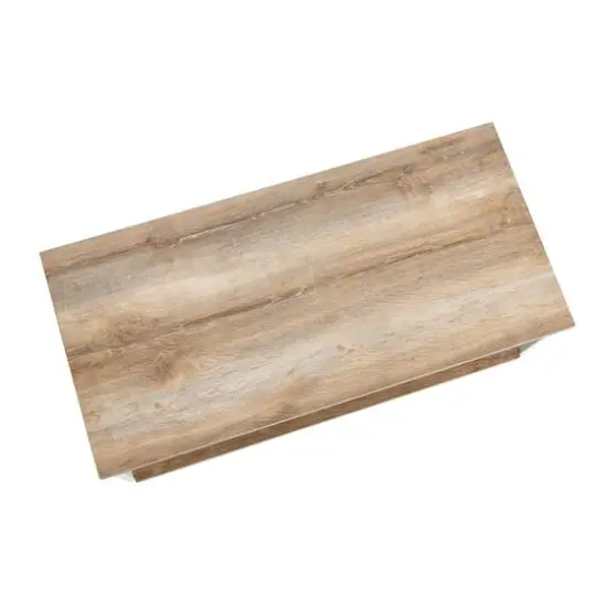 Household Essentials 39" Jamestown Coffee Table Coastal Oak {7}