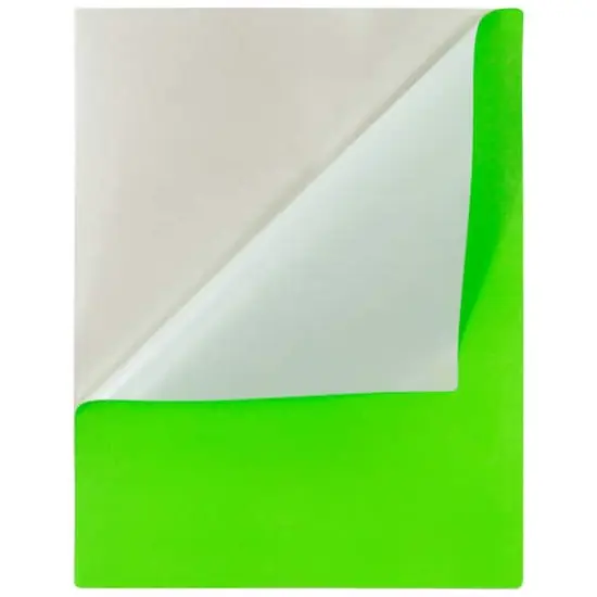 JAM Paper Shipping Labels, 8.5" x 11" Neon Green {5}