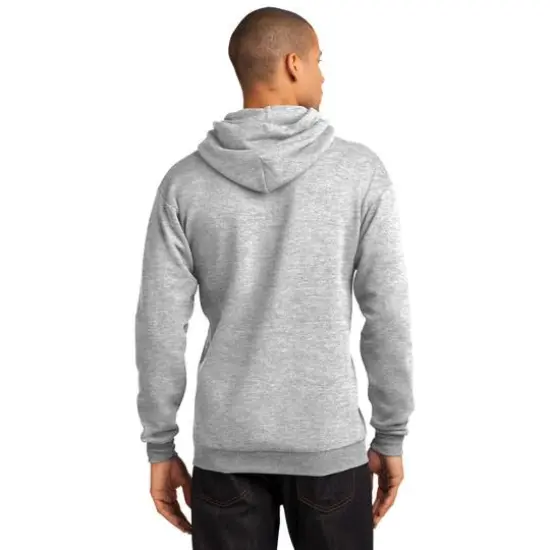 Port & Company&reg; Neutrals Core Fleece Pullover Hooded Sweatshirt Ash {6}