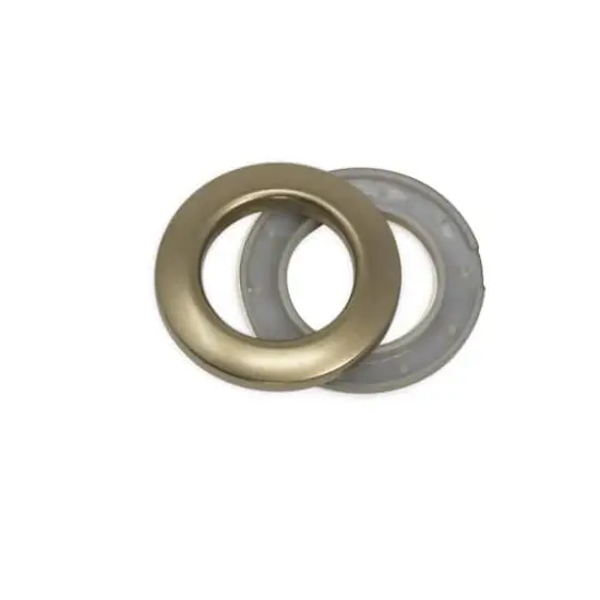 Dritz Home 1" Antique Gold Round Curtain Grommets {5}