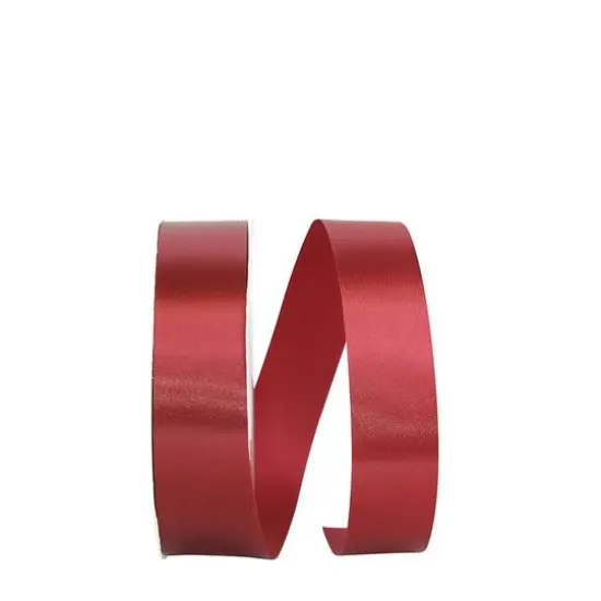 JAM Paper 3/8" x 100yd. Single Face Satin Allure Ribbon Daffodil {2}