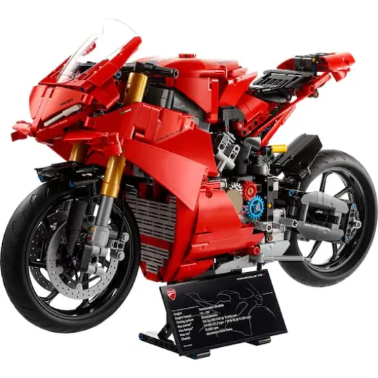 LEGO&reg; Technic&trade; Ducati Panigale V4 S Motorcycle Model Building Set 42202 {3}